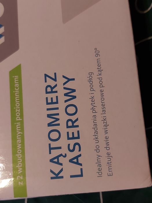 Nowy kątomierz laserowy do płytek podloog