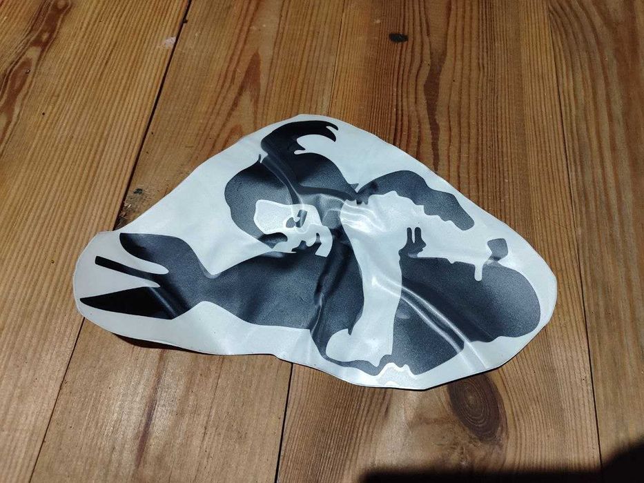 Виниловая наклейка для мотоцикла русалка 20х30 см