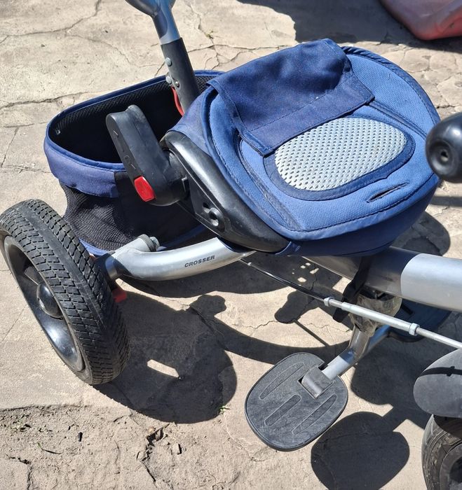 Дитячий триколісний велосипед з батьківською ручкою