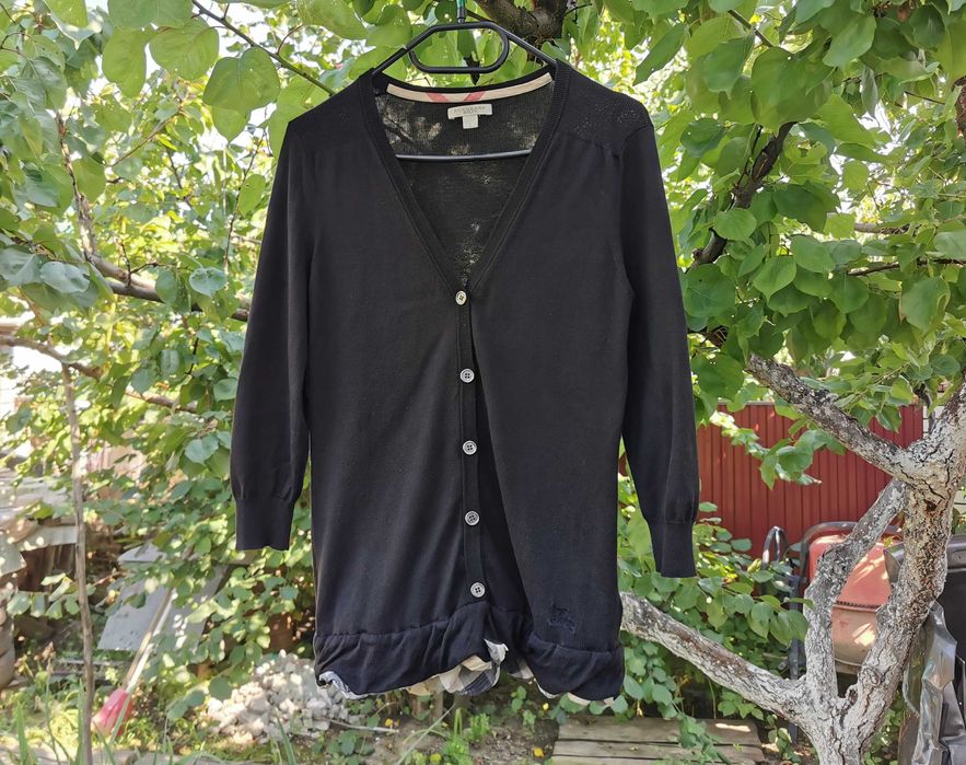 Бавовняний жіночий кардиган светр Burberry S