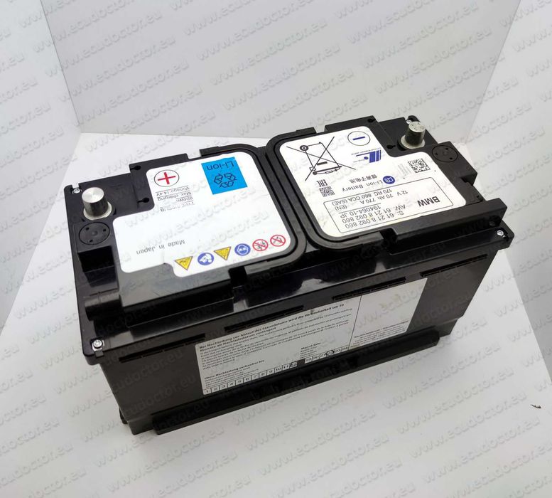 Reset naprawa regeneracja akumulatora bateria baterii rozładowany zablokowany BMW M2 M3 M4 M5 M8 F87 F80 F82 F83 F90 F91 F92 F93 G80 G82 LI-ION