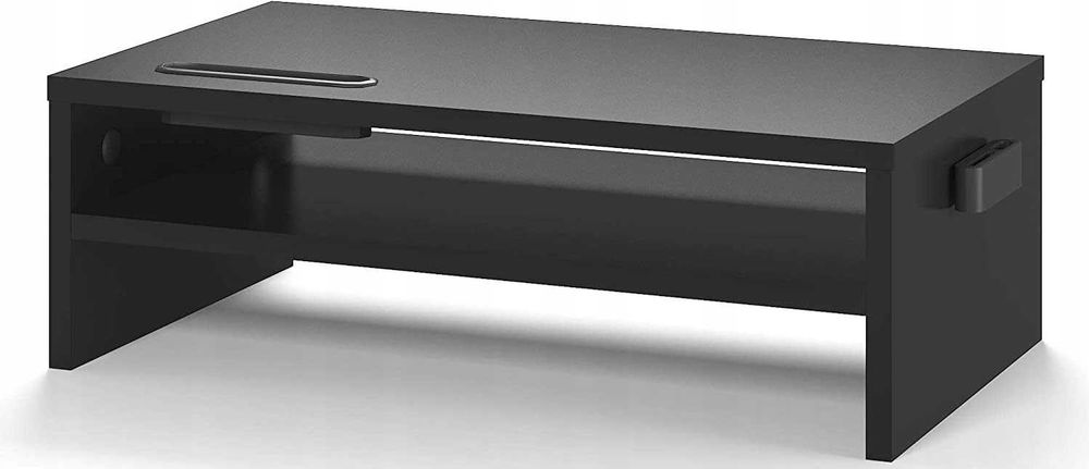 Stojak na monitor z Uchwytem na Smartfon BONTEC - czarny Nr00340