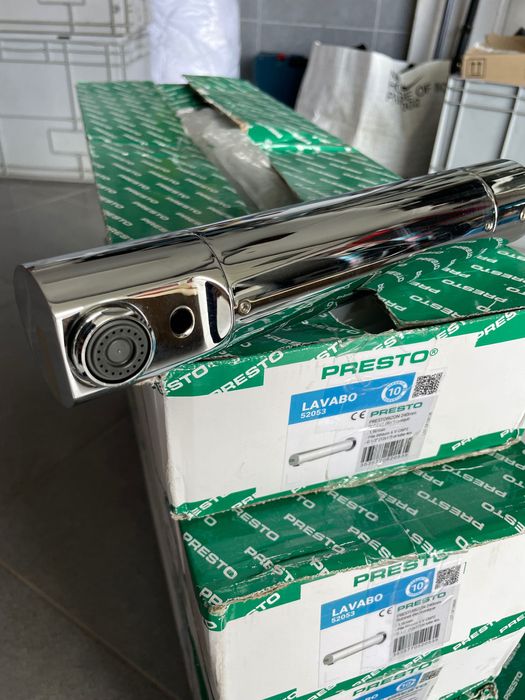 Lote de torneiras da marca presto novas hotéis restaurantes cafés