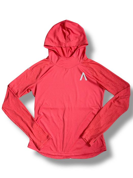 ADIDAS Damska cienka bluza do biegania z kapturem Climalite treningowa