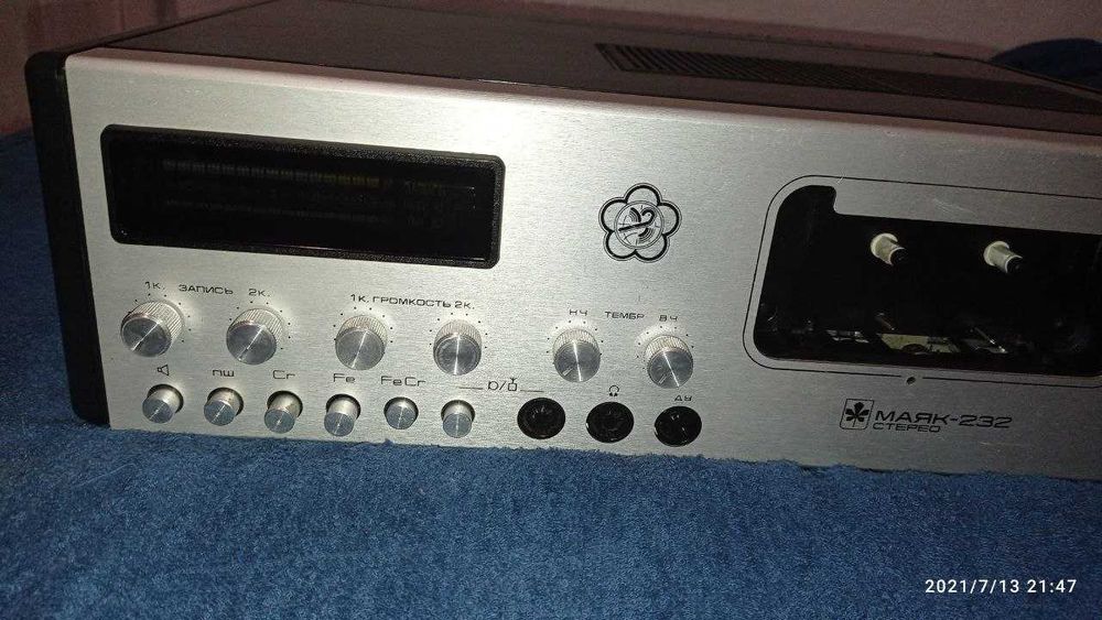 Магнитофон Маяк 232(2шт)