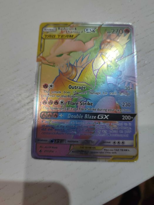 Reshiram & Charizard GX