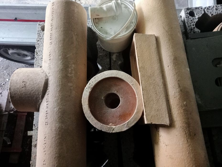 Komin ceramiczny IBF fi 140 dł 6mb