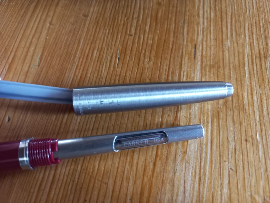 Caneta parker tinta permanente