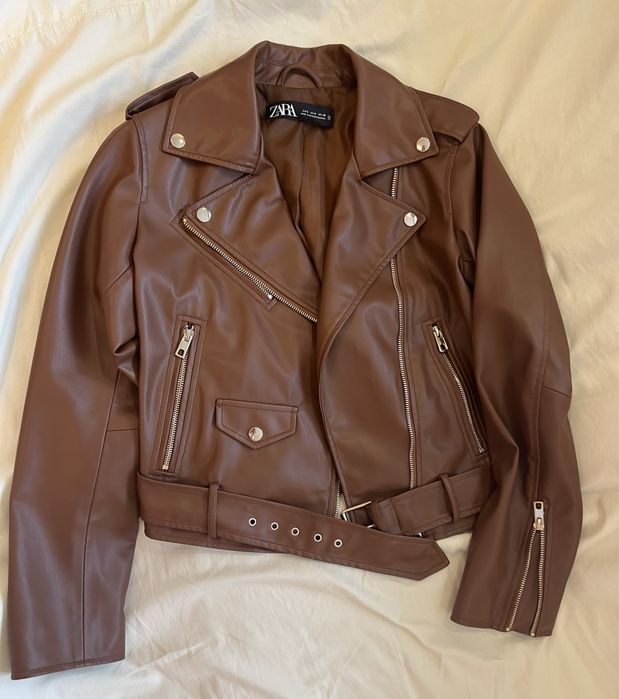 Куртка Zara шкірянка