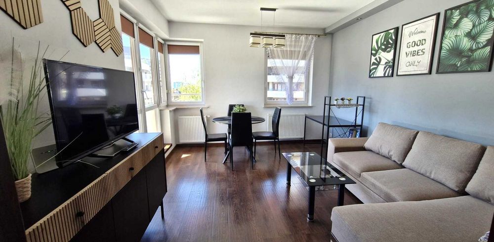 SYLWESTER PROMOCJA Apartament  DARK CHOCOLATE śródmieście free parking AQUAPARK, max 4 osoby