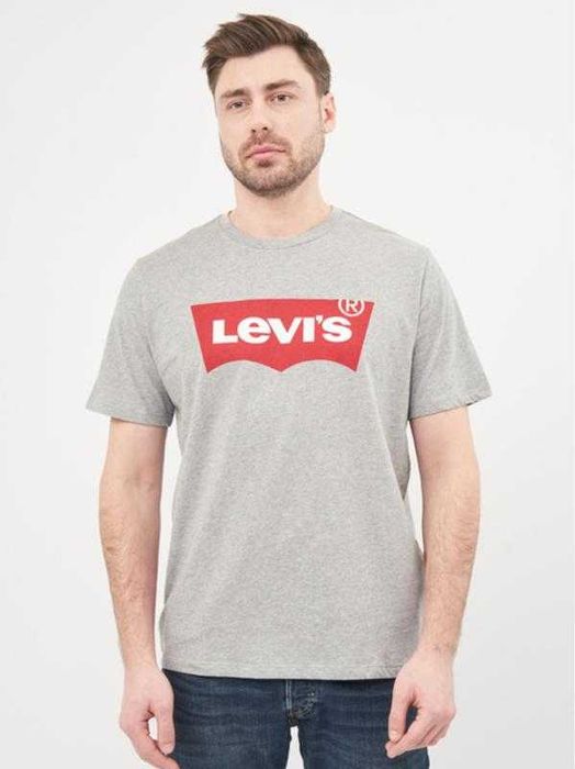Футболка Levi's logo classic t-shirt color: серий, М