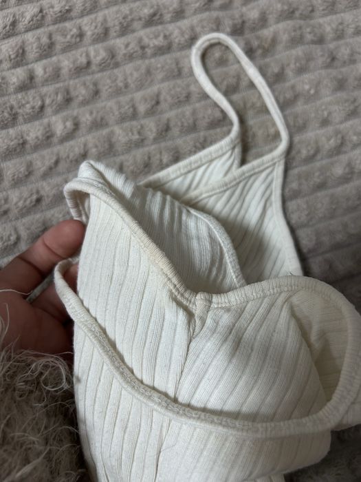 топ майка обтягивающая