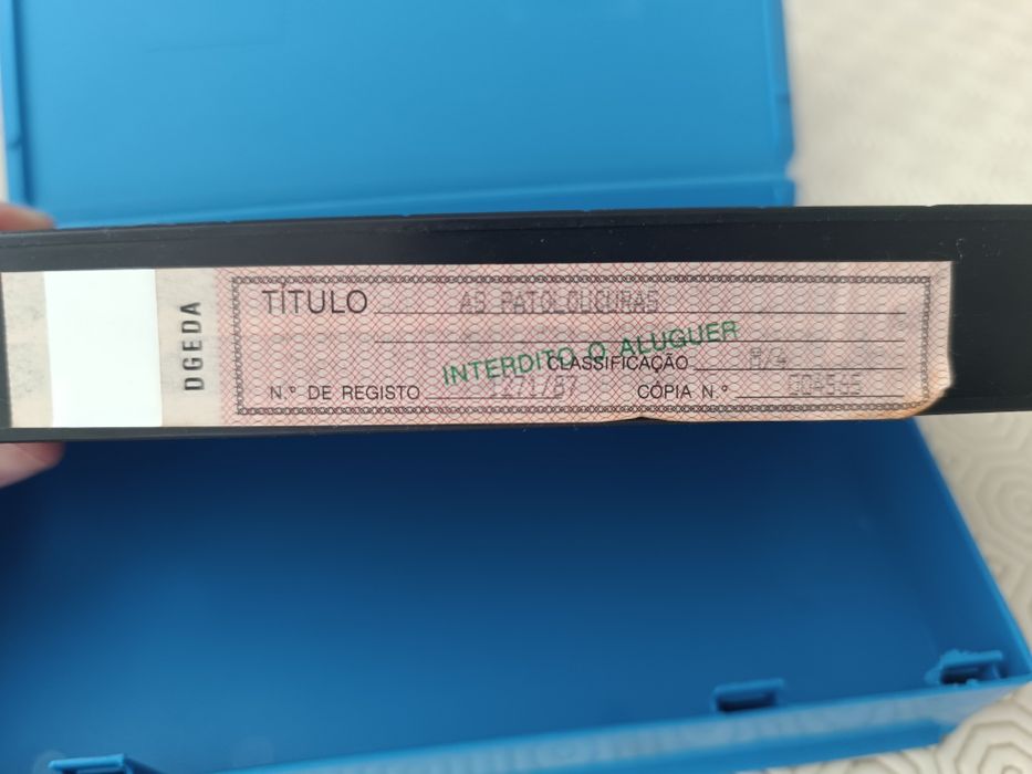 Cassete VHS As Patoloucuras