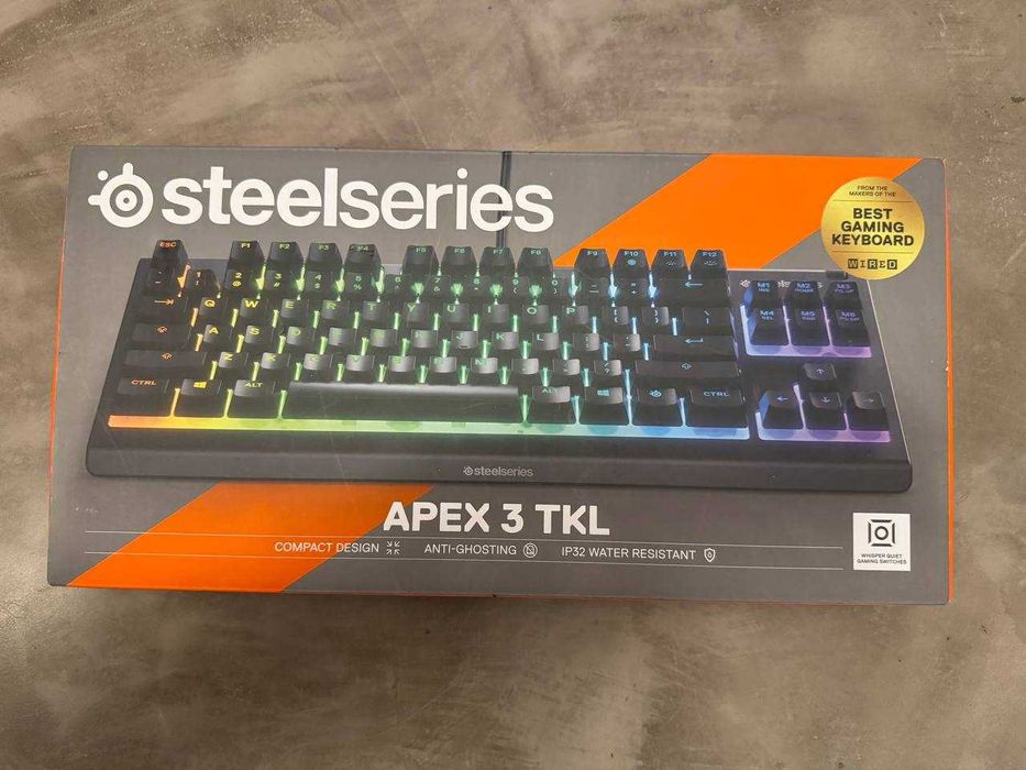 SteelSeries Apex 3 TKL - NOVO
