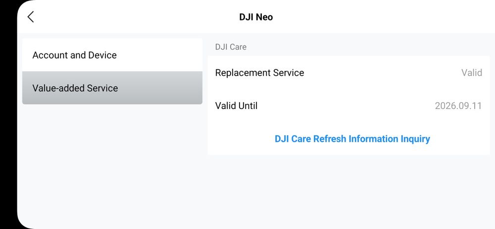 DJI NEO  com DJI CARE