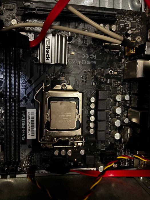 i510400f+ASRock H510M-HVS