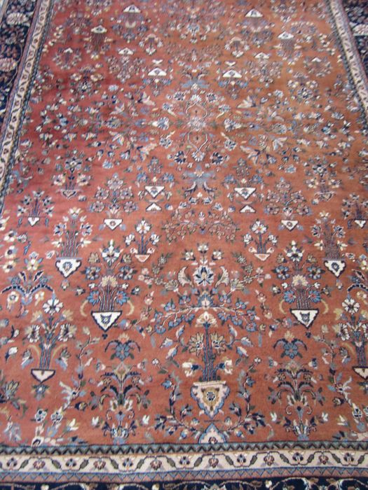 dywan wełniany ręcznie tkany Grubas Indie WyCZYszCZonY