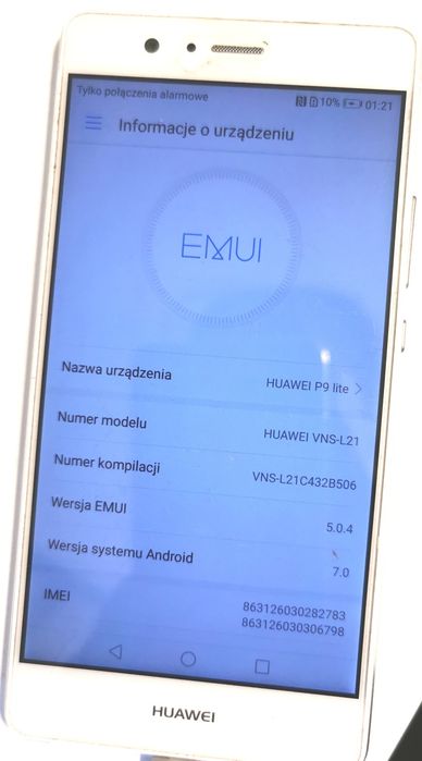 Huawei P9 lite rok 2019