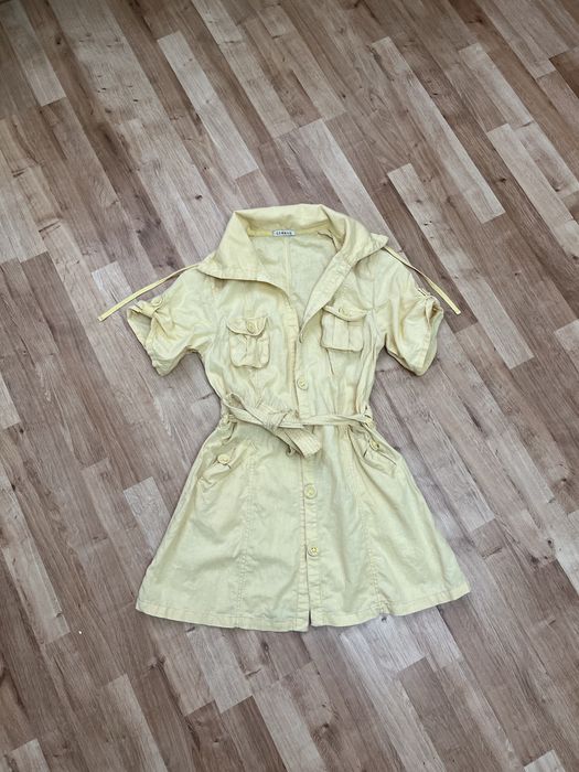 Sukienka lniana samska L