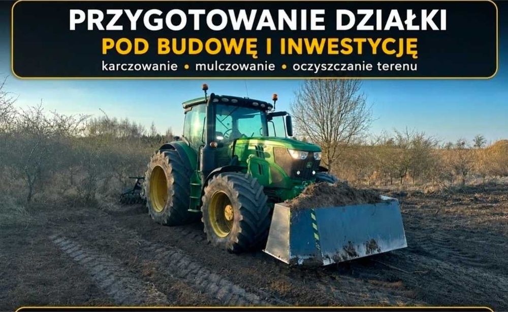 Mulczowanie karczowanie