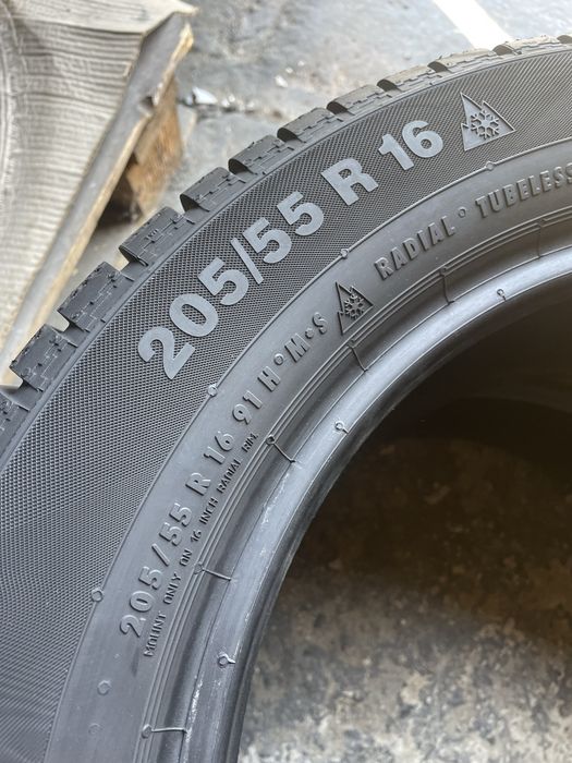 205/55 R16 Continental ContiWinterContact TS830P /2шт./ як нові / зима