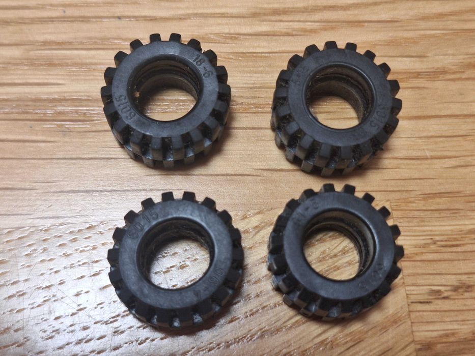 Lego opona 87697 - Tire 21mm D. x 12mm - cena za 4 szt (R3).