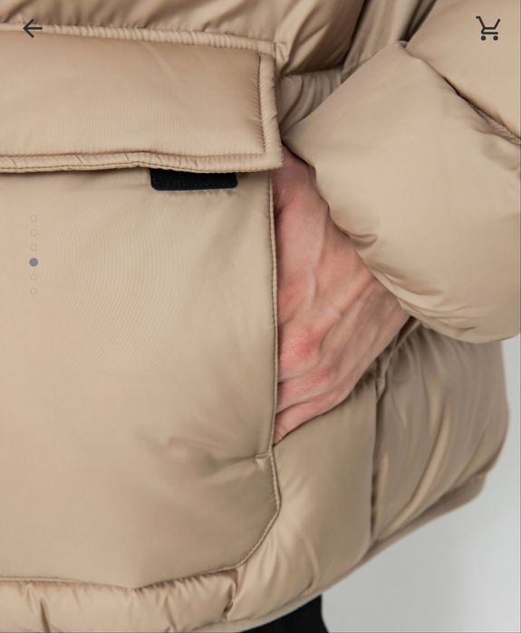 Куртка converse patch pocket puffer