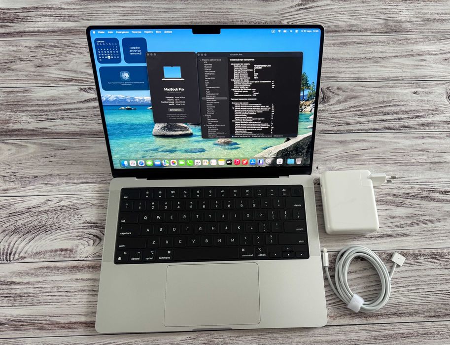 MacBook Pro 14’ 2021 M1 Pro 32GB RAM 512Gb SSD Silver