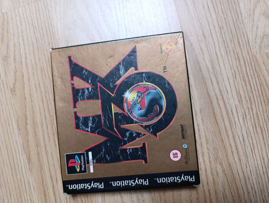 Ps1 mortal kombat 3 collectors edição especial playstation psx psone