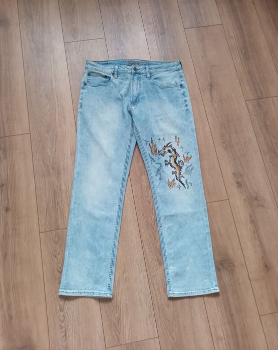 one of one custom American Eagle jeans ☀️