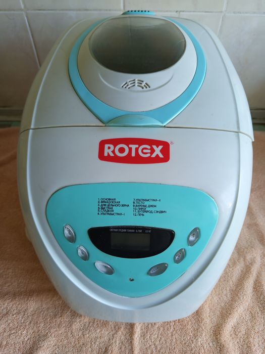 Хлебопечь ROTEX model RBX38-Y