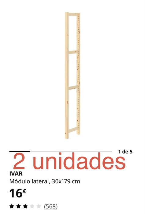 Módulos de Estante IVAR