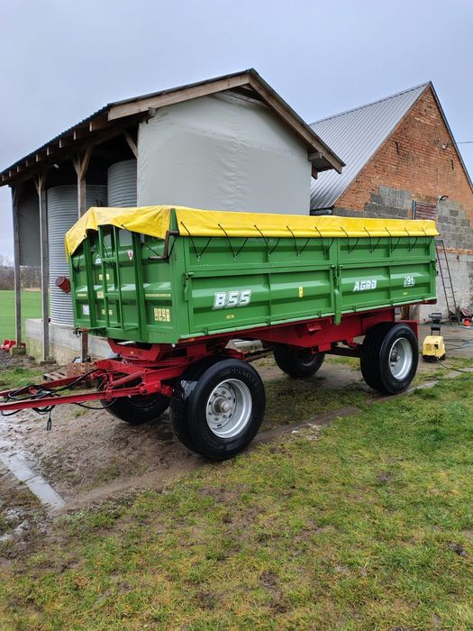 Przyczepa 8 t solidna rama