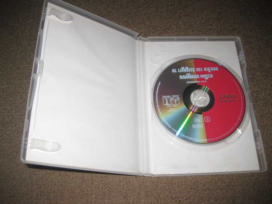 DVD "Máximo Risco" com Van Damme