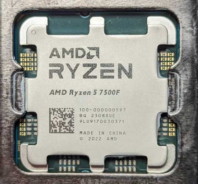CPU AMD Ryzen 7500f