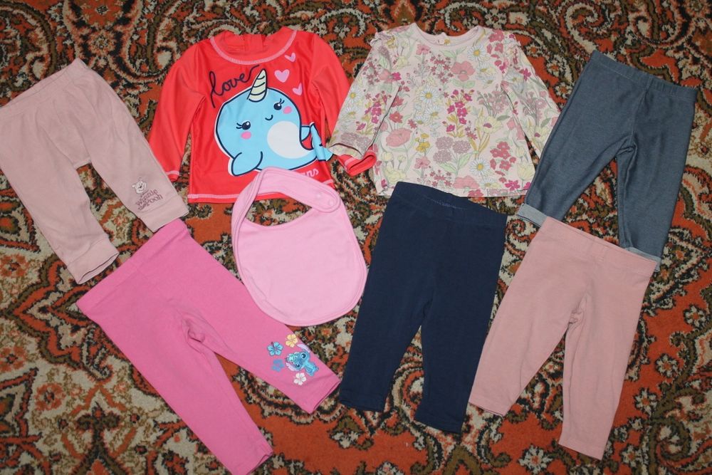 Пакет на новорожденную девочку 3-6 мес!