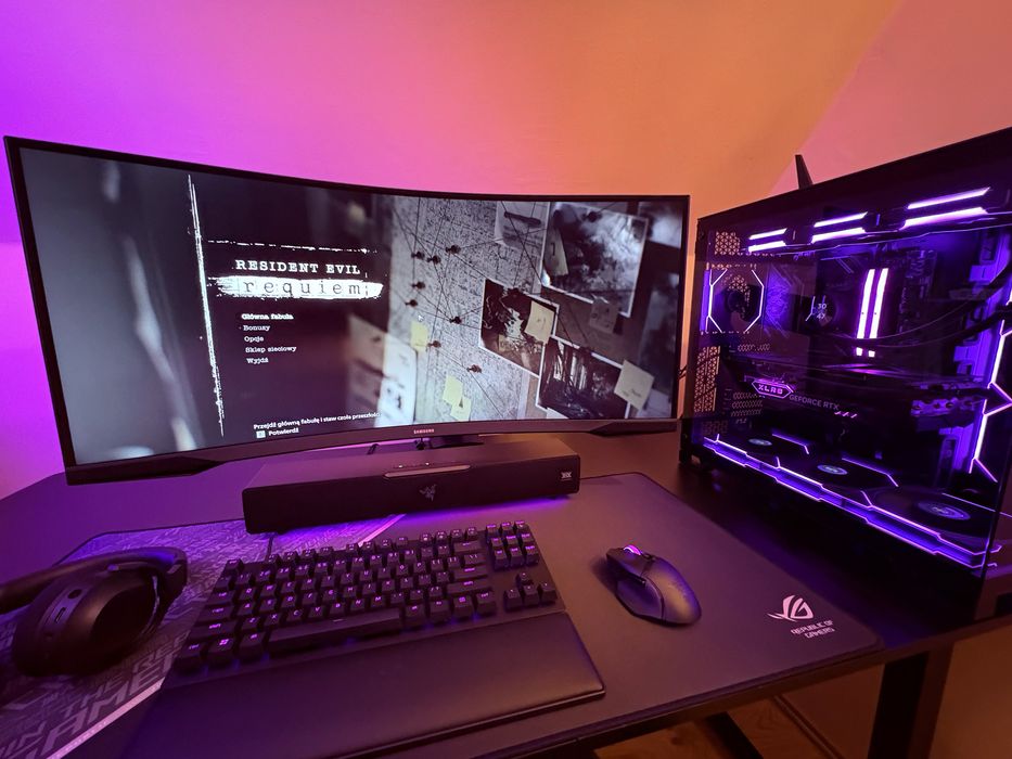 Nowy Super Mocny PC High Endowy do Gier RTX 4080 Super DDR5 Lian Li