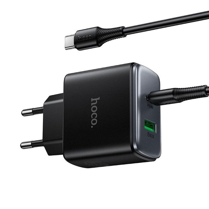 Зарядний пристрій 45W HOCO C158A PD з кабелем Type C