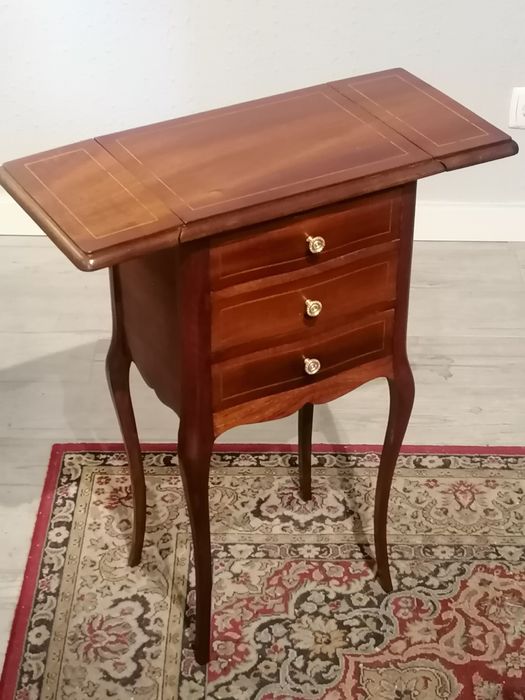 Flip-top table (side table, bedside table) "sofa wine table", English style64552482582403123