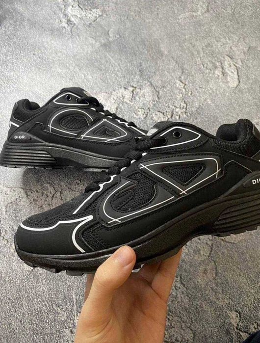 Кросівки Christian Dior b30 BLACK / чорні крістіан діор б30 НОВІ 37-45