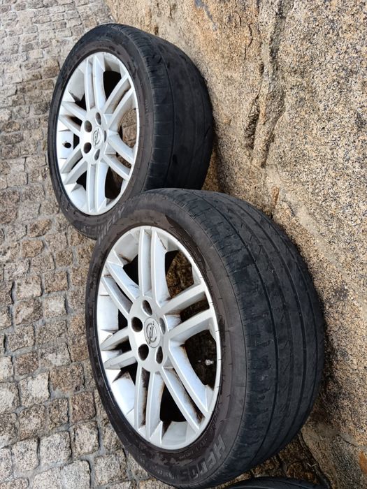 Jantes 17" ET 41 Opel Vectra GTS Originais com Pneus