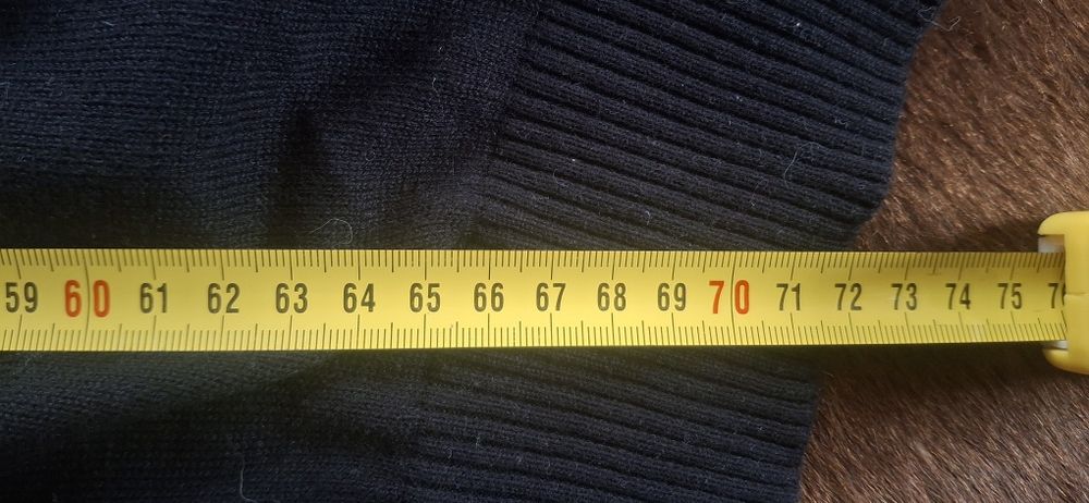 Sweter czarny rozpinany