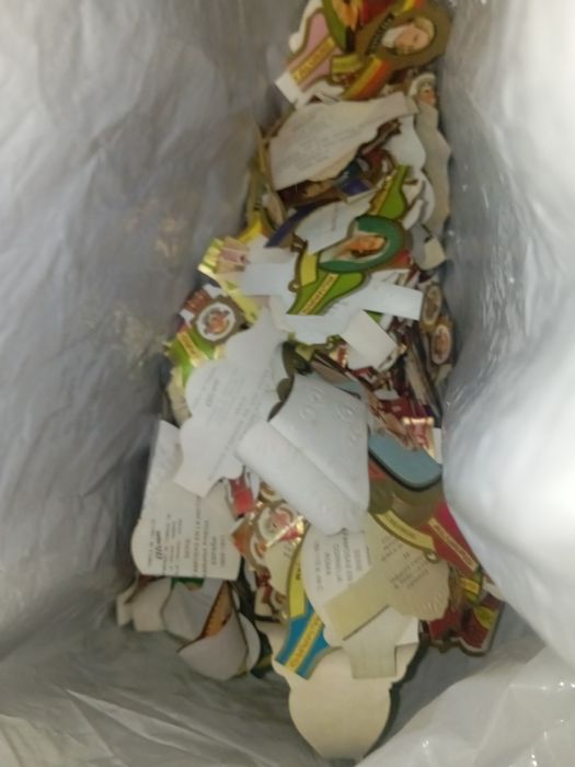 Lote de autocolantes Publicade charutos