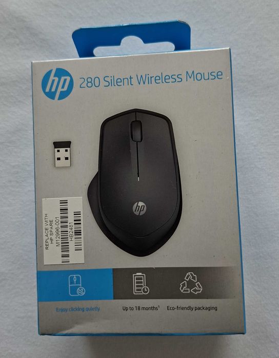 Mysz HP 280 silent Bezprzewodowa