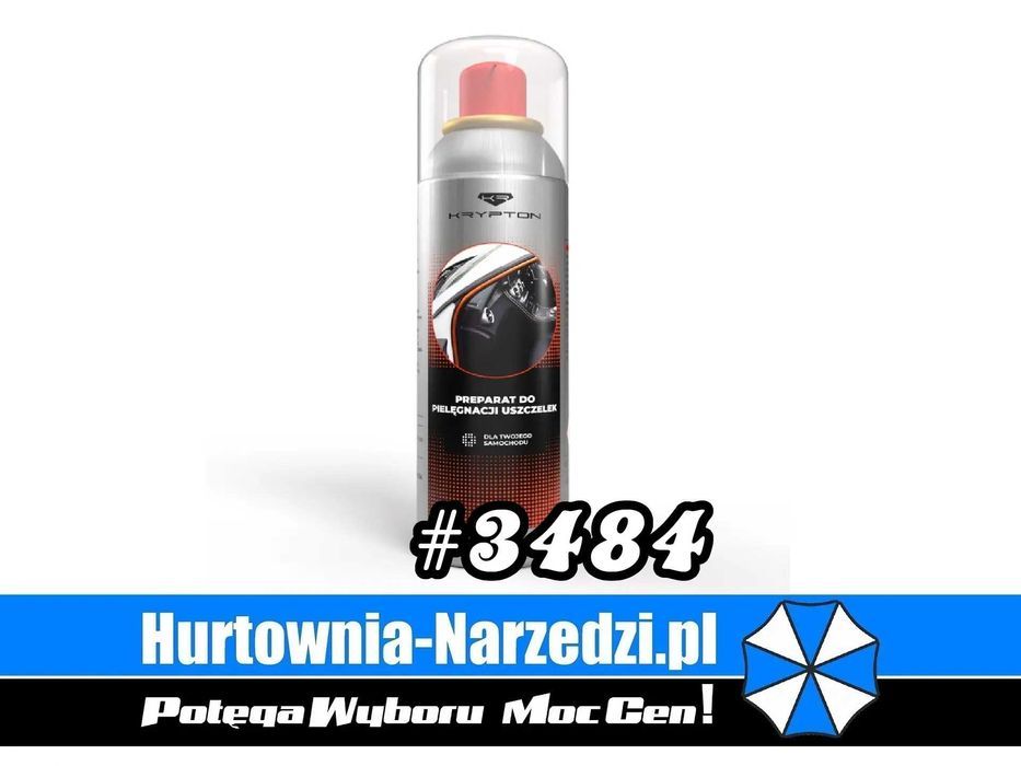 Preparat do pielęgnacji uszczelek samochodu do uszczelek gumowych