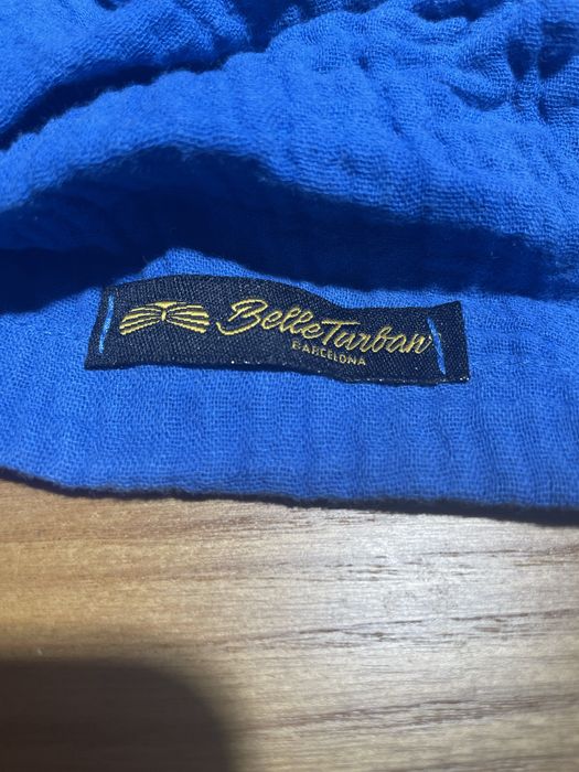 Turbante da marca espanhola Belle Turban novo
