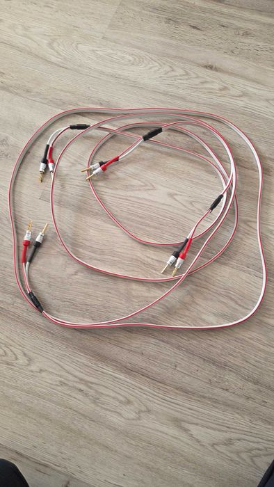 Kabel głośnikowy Cross-Tech wtyki banan dł 2x 2,5 m