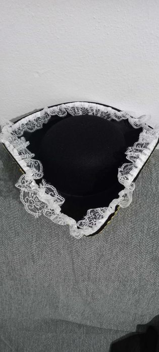 Chapeu para disfarce de mulher pirata