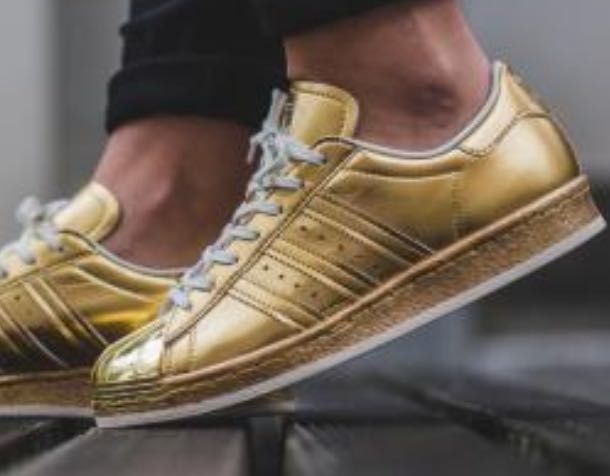 Buty adidas Superstar 80s Metal Gold Metallic S82742  SKÓRA