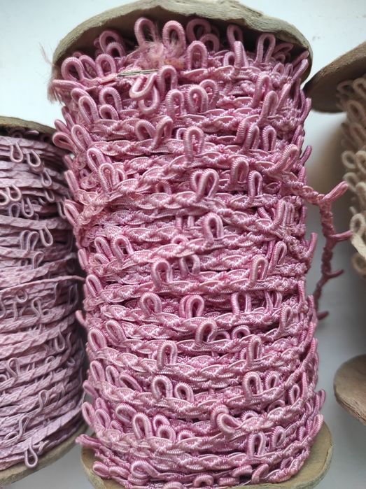 Taśma pętelkowa różowa
